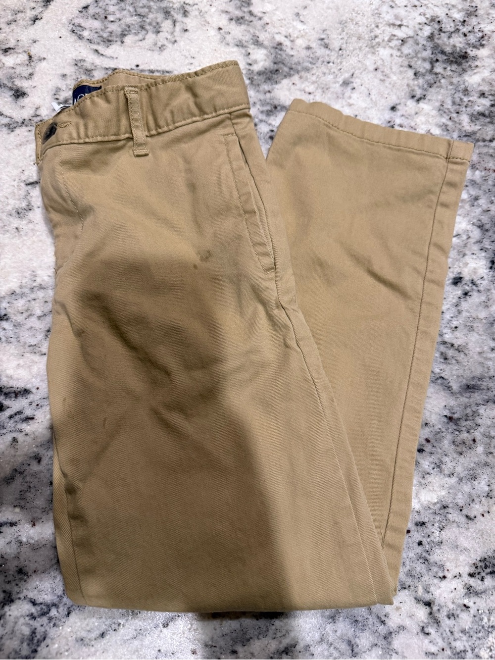 Boys Khaki Chino Pants - Classic Fit